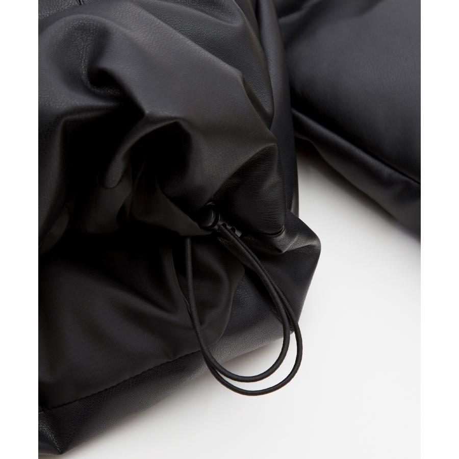 ダウンジャケット メンズ シンセティックレザー PUレザー 合成皮革 中綿 ショートペディン ブルゾン アメカジ カジュアル ロック モード 韓国ファッション | improves | 10