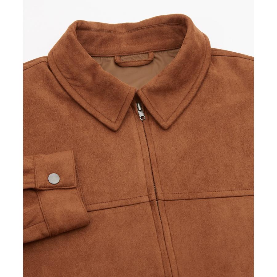 ジャケット メンズ ドリズラー スエードタッチ ブルゾン アウター オーバーサイズ ビッグシルエット ゆったり 韓国 ストリート | improves | 14