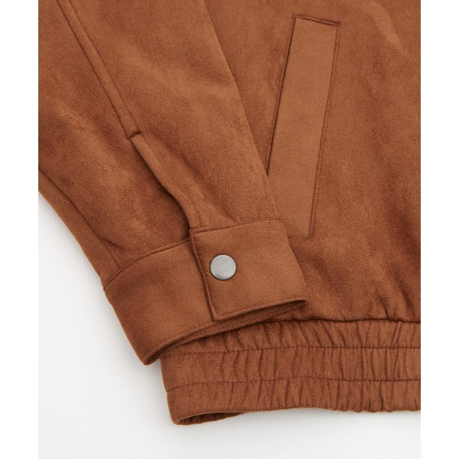 ジャケット メンズ ドリズラー スエードタッチ ブルゾン アウター オーバーサイズ ビッグシルエット ゆったり 韓国 ストリート | improves | 17