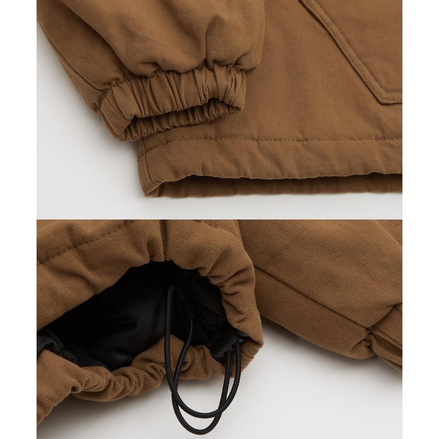 パーカー メンズ ダック ボアライナー ワークジャケット フーディージャケット ブルゾン ウィンドブレーカー アメカジ カジュアル ワーク ストリート スケーター | improves | 19