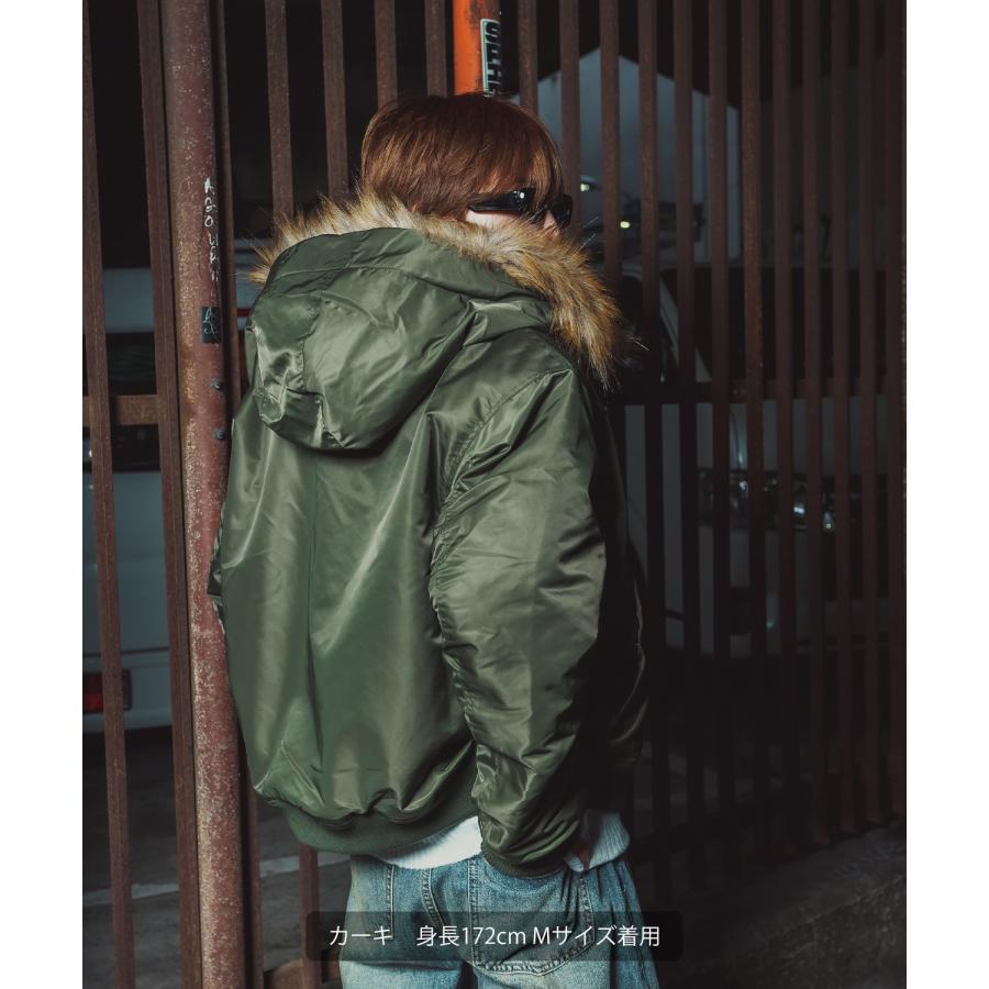 improves（インプローブス） ブルゾン メンズ ポリナイロン N-2B パ