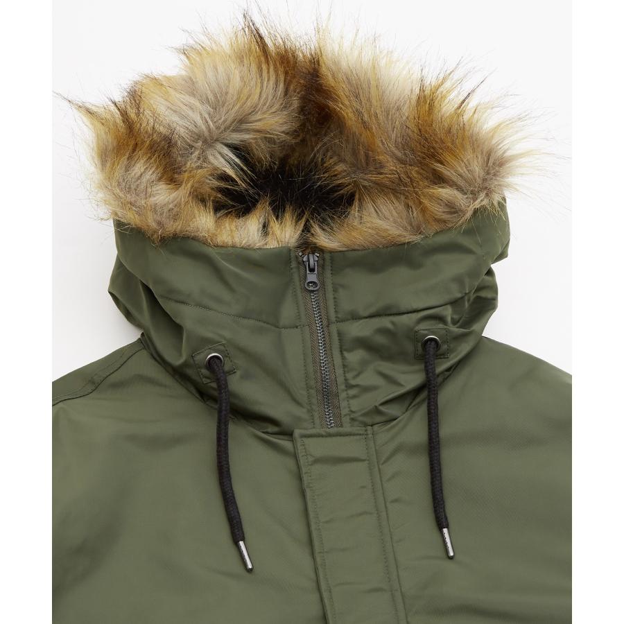 ブルゾン メンズ ポリナイロン N-2B パデッドジャケット フライトジャケット ミリタリー アメカジ カジュアル ワーク 韓国ファッション ストリート スケーター | improves | 16