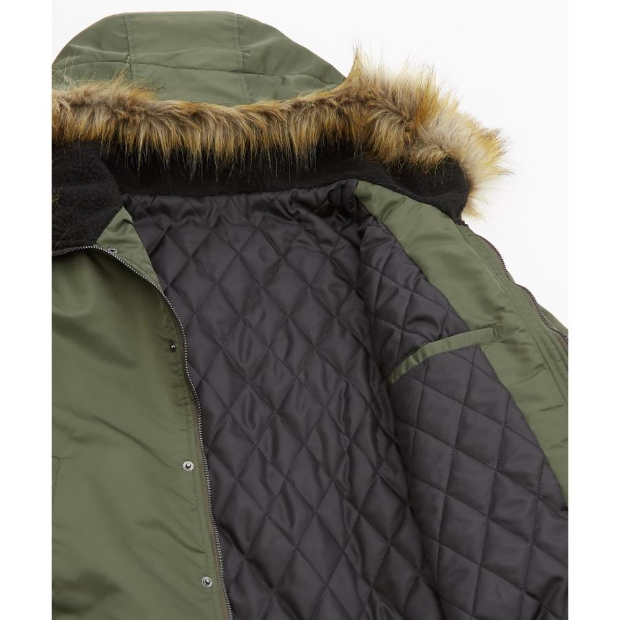 ブルゾン メンズ ポリナイロン N-2B パデッドジャケット フライトジャケット ミリタリー アメカジ カジュアル ワーク 韓国ファッション ストリート スケーター | improves | 20