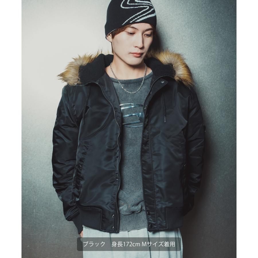 improves（インプローブス） ブルゾン メンズ ポリナイロン N-2B パ