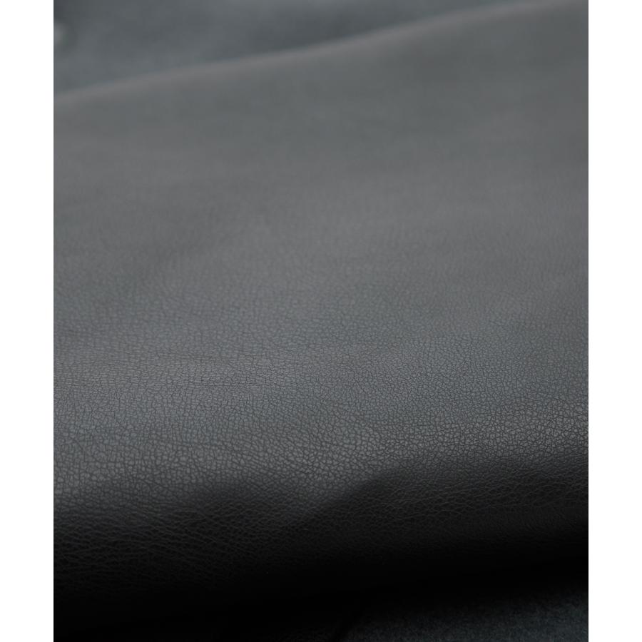 ブルゾン メンズ メルトン PUレザー スタジャン スタジアムジャンパー アメカジ カジュアル スケーター ストリート Y2K 90s 古着MIX 韓国ファッション | improves | 18