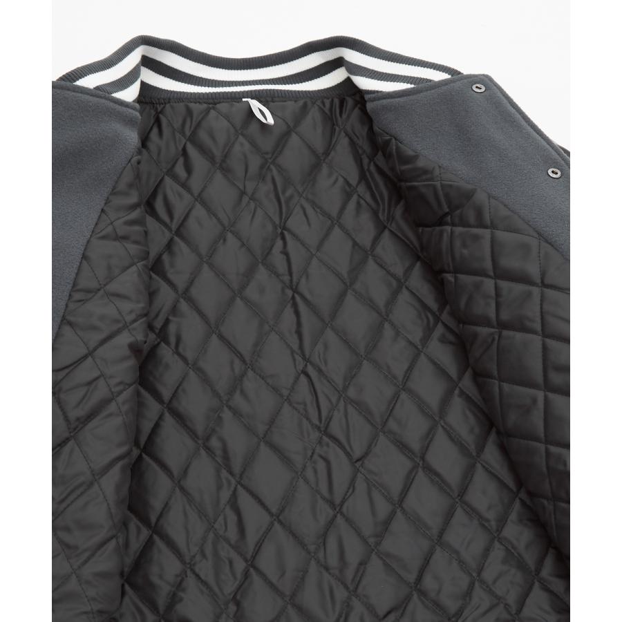 ブルゾン メンズ メルトン PUレザー スタジャン スタジアムジャンパー アメカジ カジュアル スケーター ストリート Y2K 90s 古着MIX 韓国ファッション | improves | 19