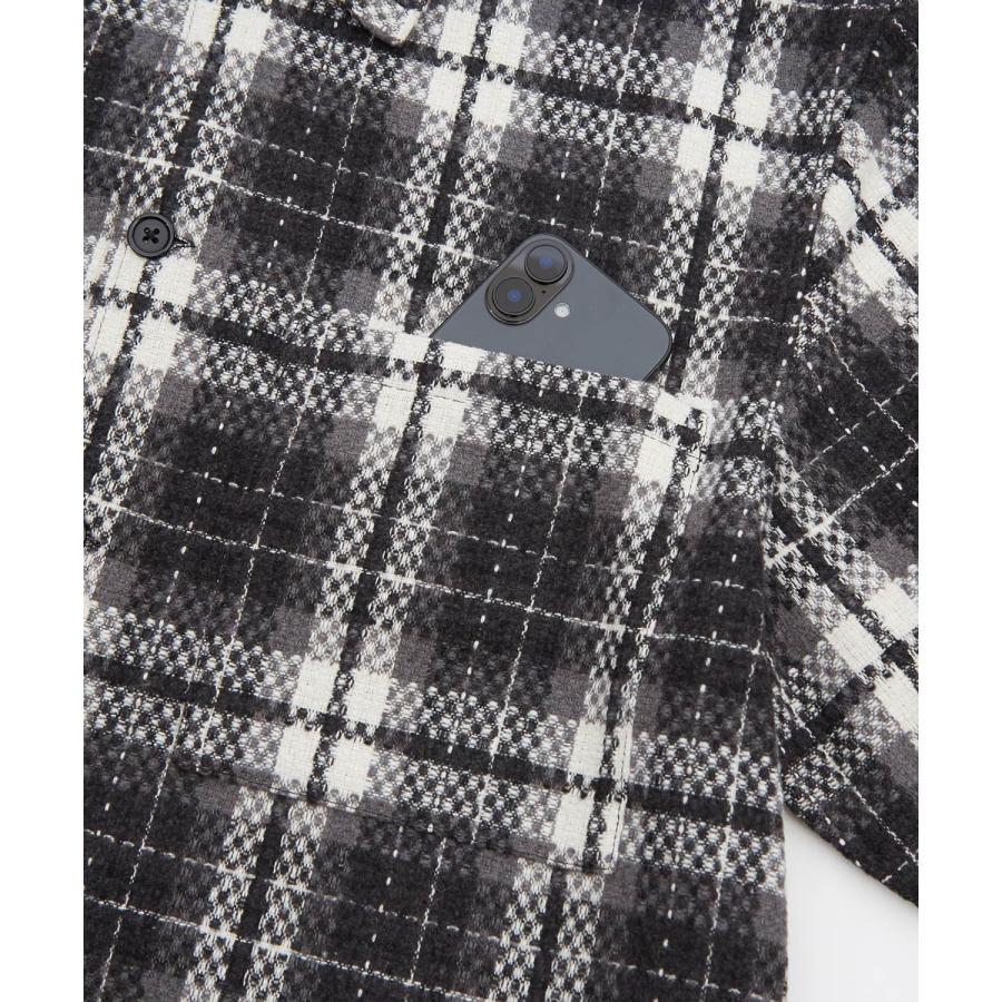 カバーオール メンズ チェック柄  大きめ アメカジ カジュアル スケーター ストリート Y2K 90s 古着MIX 韓国ファッション | improves | 20