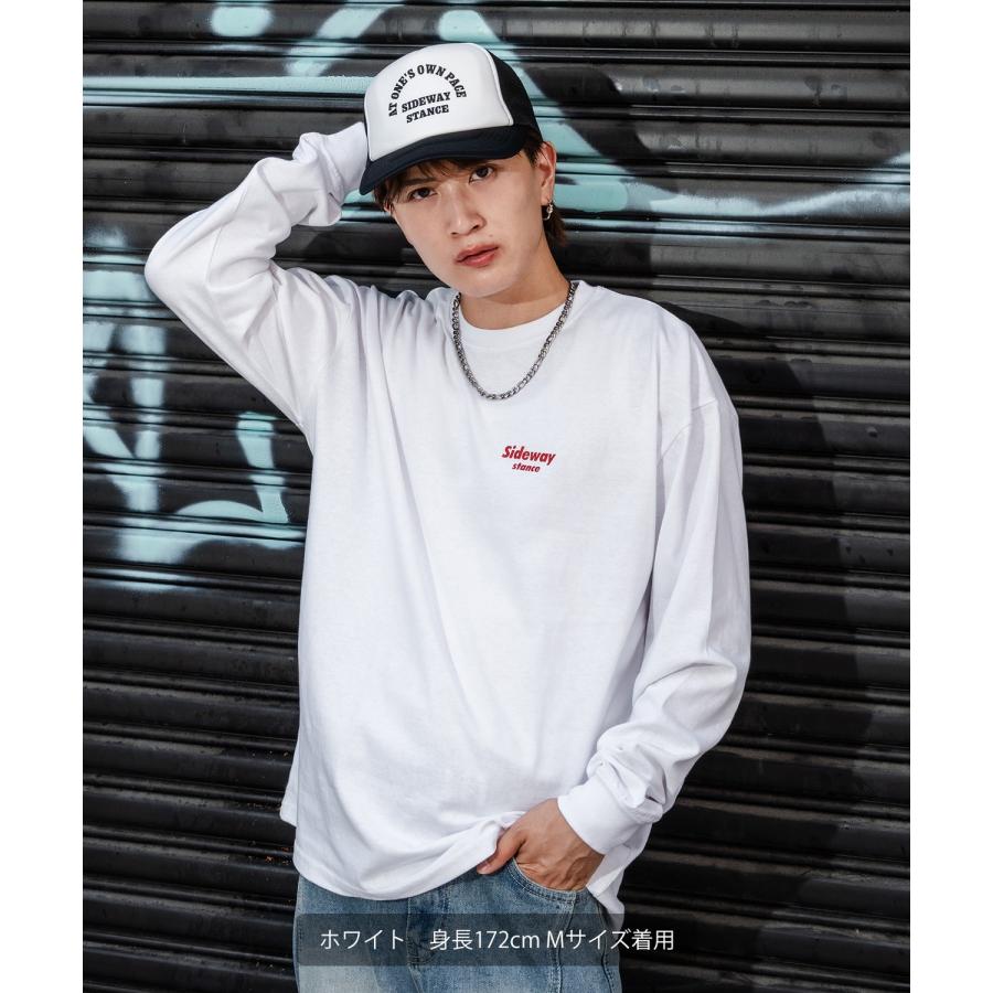 長袖Tシャツ メンズ SIDEWAY STANCE サイドウェイスタンス ロンT カットソー ダウナーベア アメカジ カジュアル Y2K ストリート 90s レトロ 韓国 | improves | 05