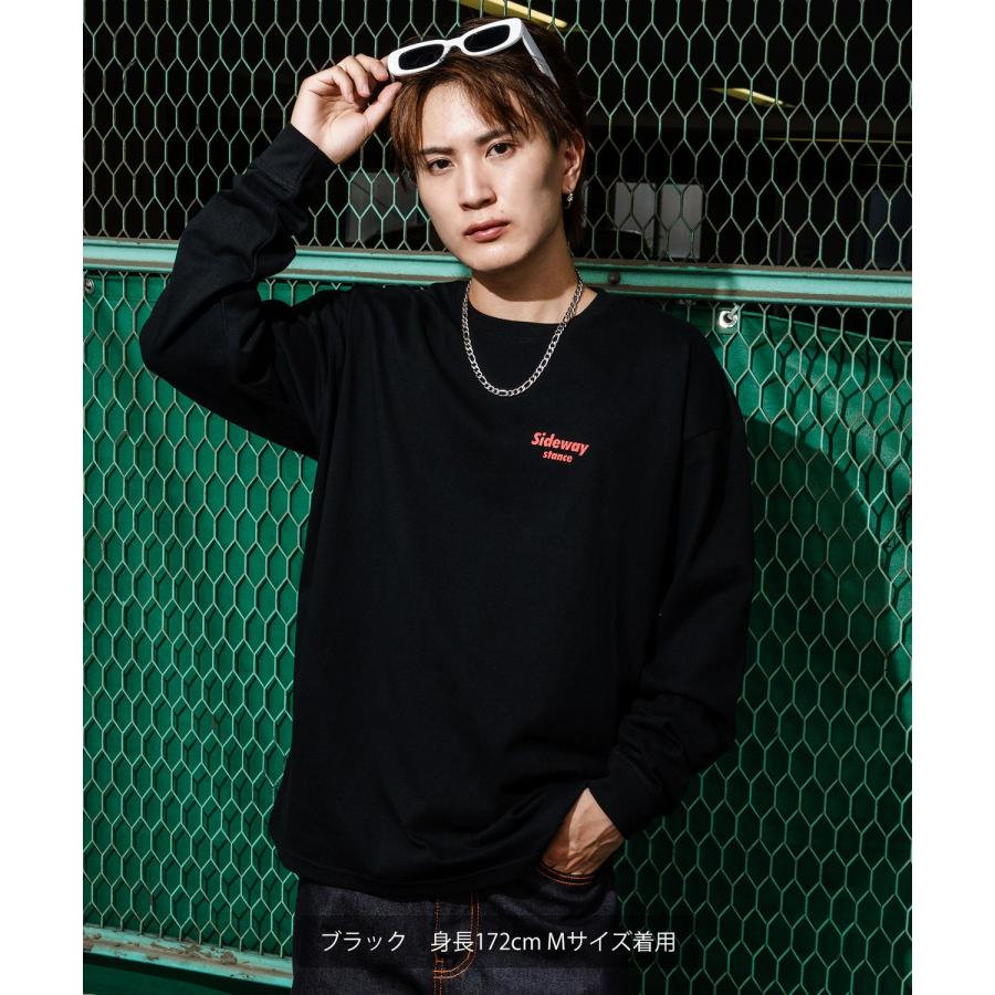 長袖Tシャツ メンズ SIDEWAY STANCE サイドウェイスタンス ロンT カットソー ダウナーベア アメカジ カジュアル Y2K ストリート 90s レトロ 韓国 | improves | 11