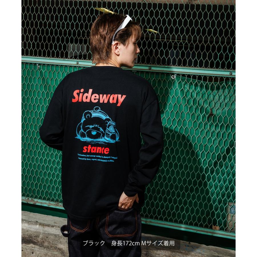 長袖Tシャツ メンズ SIDEWAY STANCE サイドウェイスタンス ロンT カットソー ダウナーベア アメカジ カジュアル Y2K ストリート 90s レトロ 韓国 | improves | 12