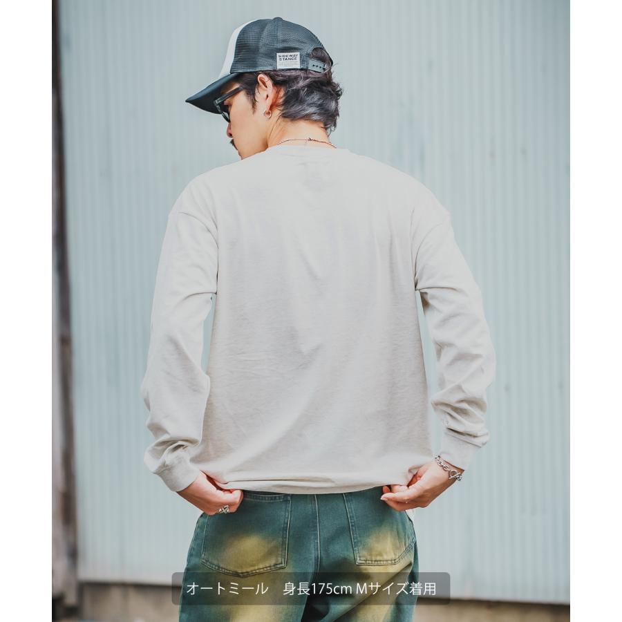 長袖Tシャツ メンズ SIDEWAY STANCE サイドウェイスタンス ロンT カットソー レトロウーマン アメカジ カジュアル Y2K ストリート 90s レトロ 韓国ファッション | improves | 18