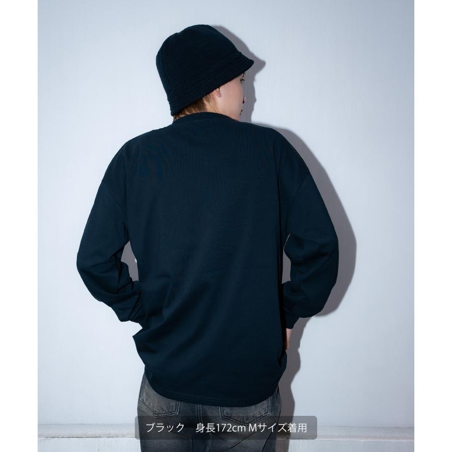 長袖Tシャツ メンズ SIDEWAY STANCE サイドウェイスタンス ロンT カットソー タイポアップル アメカジ カジュアル Y2K ストリート 90s レトロ 韓国ファッション | improves | 09