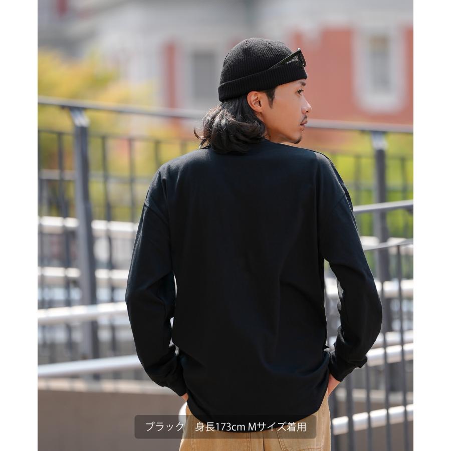 長袖Tシャツ メンズ SIDEWAY STANCE サイドウェイスタンス ロンT カットソー ドランクスカル アメカジ カジュアル Y2K ストリート 90s  韓国ファッション | improves | 10