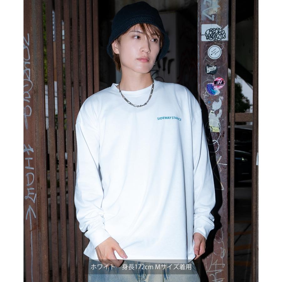 長袖Tシャツ メンズ SIDEWAY STANCE サイドウェイスタンス ロンT カットソー チルガール アメカジ カジュアル Y2K ストリート 90s  韓国ファッション | improves | 05