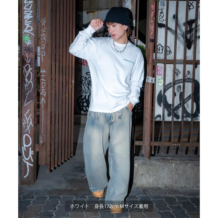 長袖Tシャツ メンズ SIDEWAY STANCE サイドウェイスタンス ロンT カットソー チルガール アメカジ カジュアル Y2K ストリート 90s  韓国ファッション | improves | 07