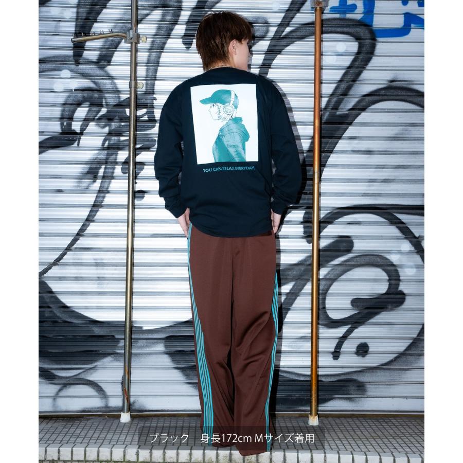 長袖Tシャツ メンズ SIDEWAY STANCE サイドウェイスタンス ロンT カットソー チルガール アメカジ カジュアル Y2K ストリート 90s  韓国ファッション | improves | 12