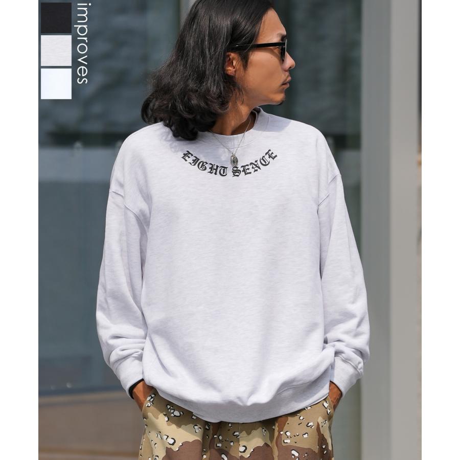 トレーナー メンズ SIDEWAY STANCE サイドウェイスタンス アーチロゴ プリント 裏毛 スウェット フーディー カジュアル Y2K ストリート 90s古着MIX 韓国 | improves