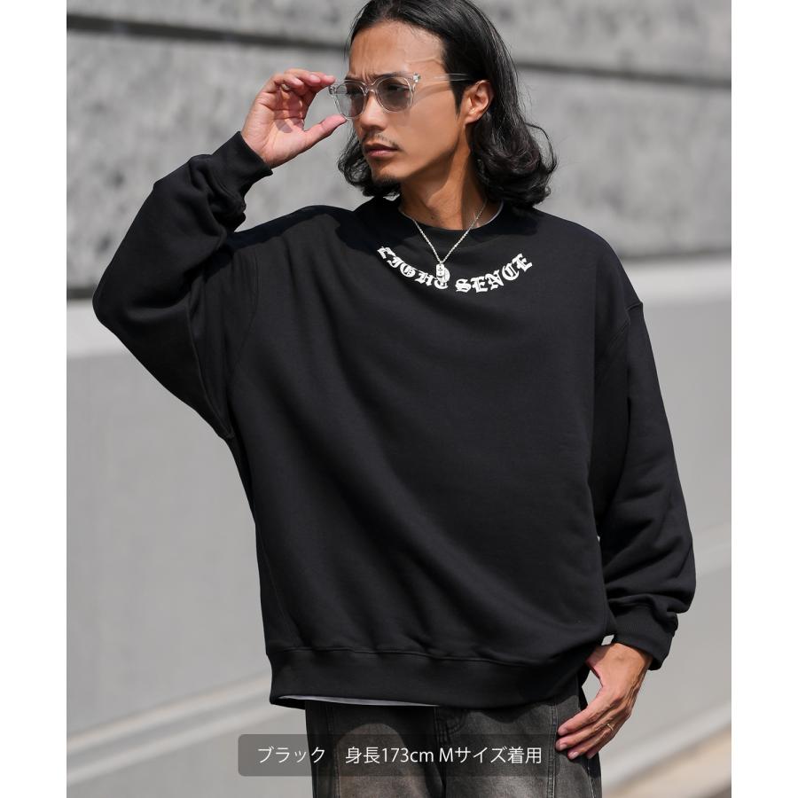 トレーナー メンズ SIDEWAY STANCE サイドウェイスタンス アーチロゴ プリント 裏毛 スウェット フーディー カジュアル Y2K ストリート 90s古着MIX 韓国 | improves | 13
