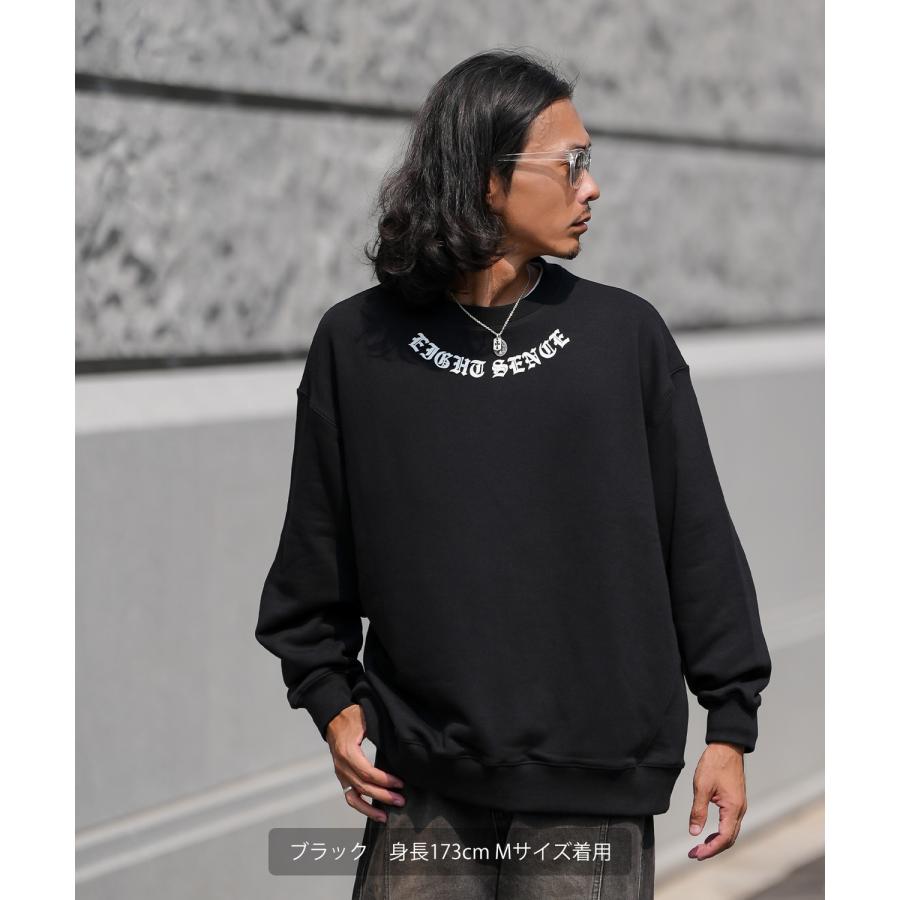 トレーナー メンズ SIDEWAY STANCE サイドウェイスタンス アーチロゴ プリント 裏毛 スウェット フーディー カジュアル Y2K ストリート 90s古着MIX 韓国 | improves | 14