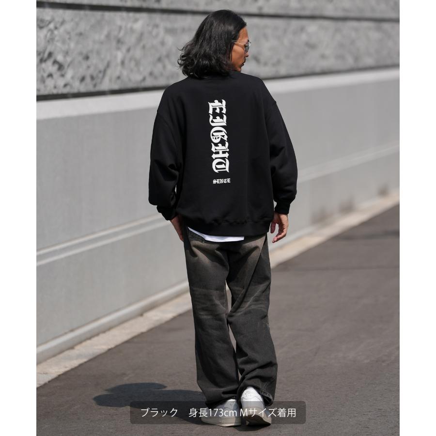 トレーナー メンズ SIDEWAY STANCE サイドウェイスタンス アーチロゴ プリント 裏毛 スウェット フーディー カジュアル Y2K ストリート 90s古着MIX 韓国 | improves | 17