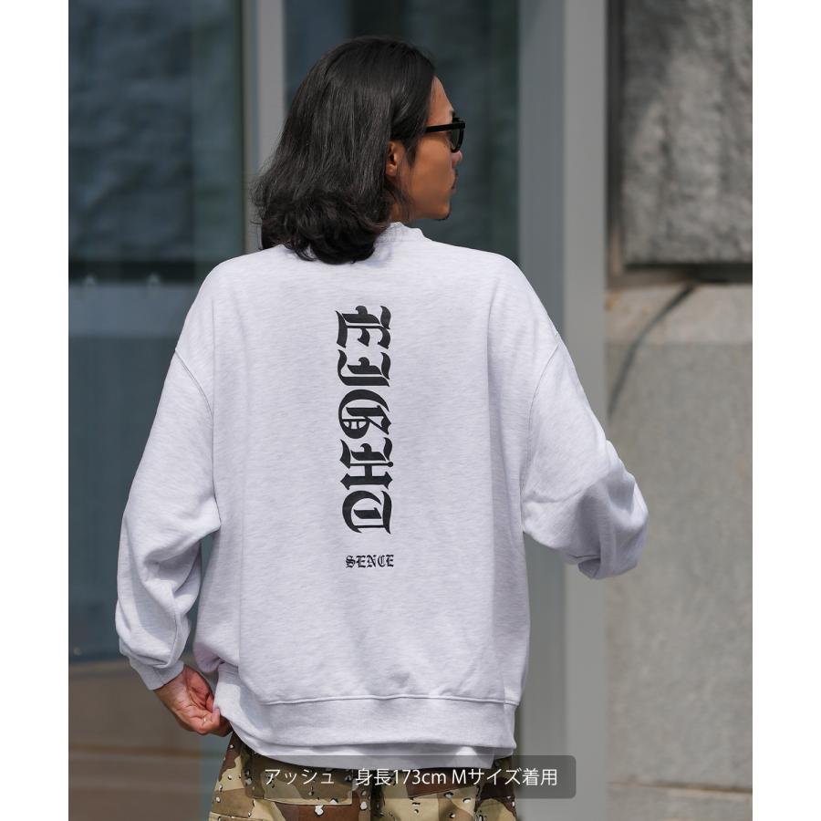 トレーナー メンズ SIDEWAY STANCE サイドウェイスタンス アーチロゴ プリント 裏毛 スウェット フーディー カジュアル Y2K ストリート 90s古着MIX 韓国 | improves | 05