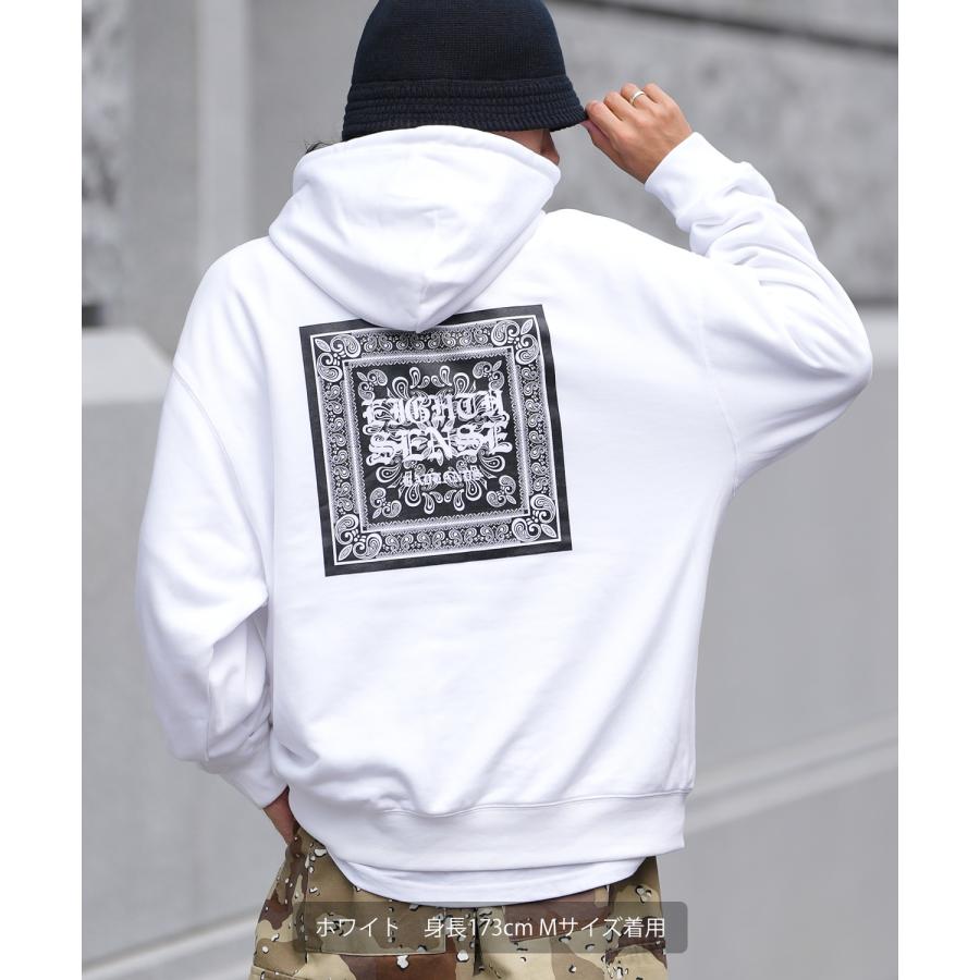 パーカー メンズ SIDEWAY STANCE サイドウェイスタンス バンダナ バックプリント 裏毛 スウェット フーディー カジュアル Y2K ストリート 90s古着MIX 韓国 | improves | 13