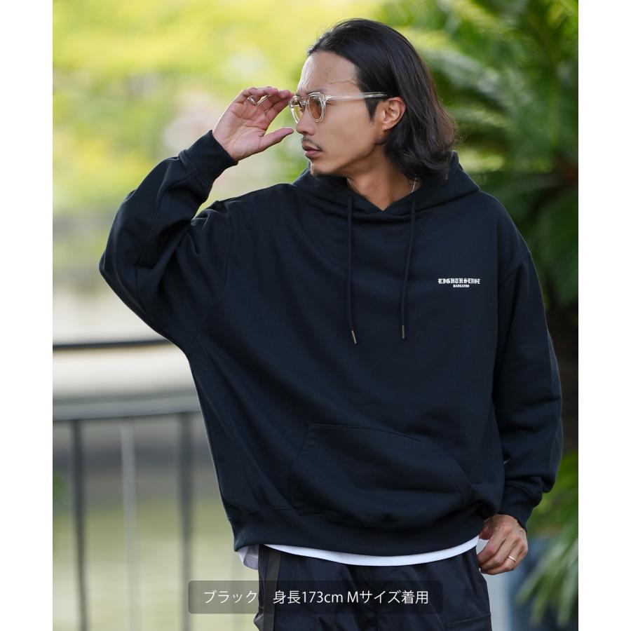 パーカー メンズ SIDEWAY STANCE サイドウェイスタンス バンダナ バックプリント 裏毛 スウェット フーディー カジュアル Y2K ストリート 90s古着MIX 韓国 | improves | 05