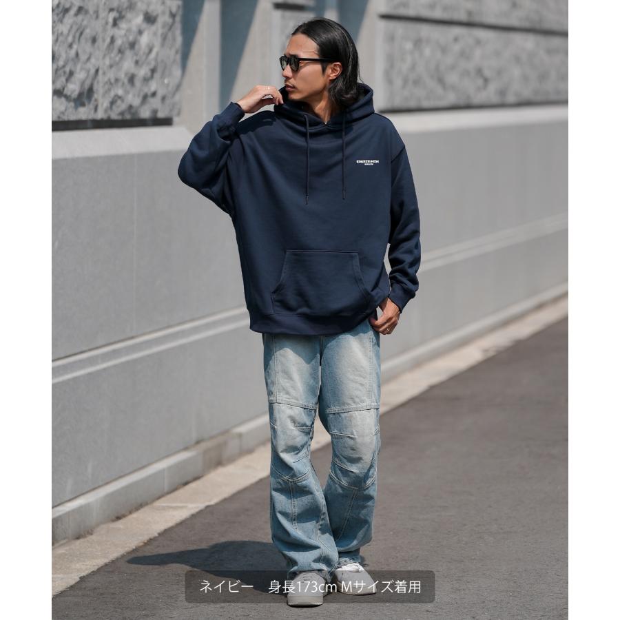 パーカー メンズ SIDEWAY STANCE サイドウェイスタンス バンダナ バックプリント 裏毛 スウェット フーディー カジュアル Y2K ストリート 90s古着MIX 韓国 | improves | 11