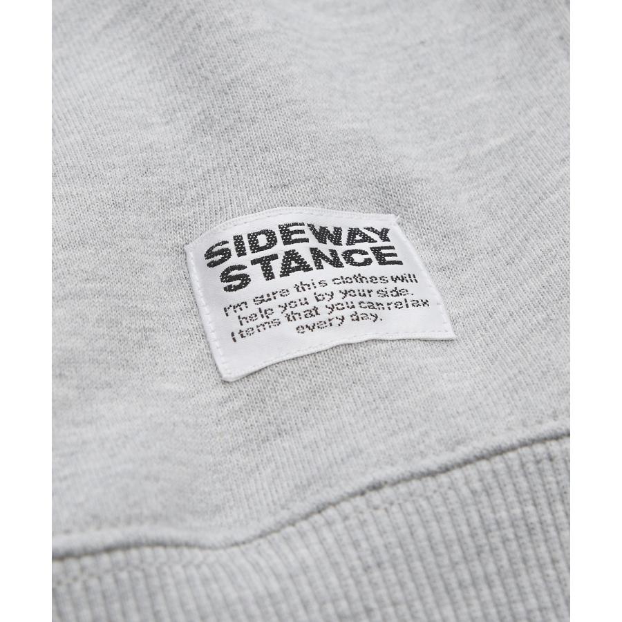 スウェット トレーナー メンズ レディース 無地 オーバーサイズ 裏毛 SIDEWAY STANCE サイドウェイスタンス ピスネーム ルーズ ストリート カジュアル 韓国 | improves | 20