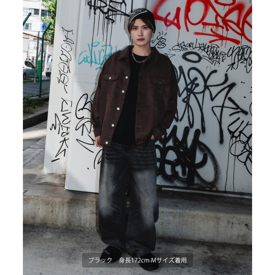 スウェット トレーナー メンズ レディース 無地 オーバーサイズ 裏毛 SIDEWAY STANCE サイドウェイスタンス ピスネーム ルーズ ストリート カジュアル 韓国 | improves | 08