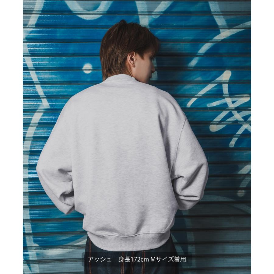 トレーナー メンズ SIDEWAY STANCE サイドウェイスタンス 裏毛 スウェットトレーナー アーティストプリント アメカジ ストリート カジュアル 韓国 古着 | improves | 13