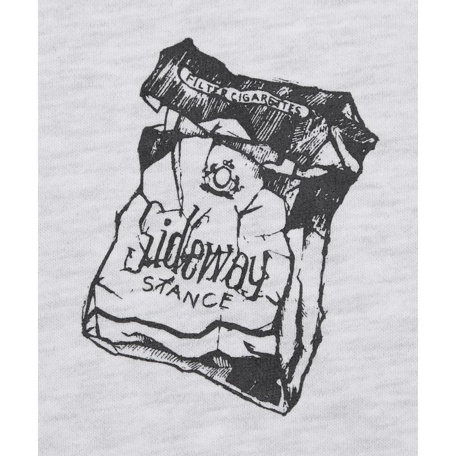 トレーナー メンズ SIDEWAY STANCE サイドウェイスタンス 裏毛 スウェットトレーナー シガレットプリント アメカジ ストリート カジュアル 韓国 古着 | improves | 15