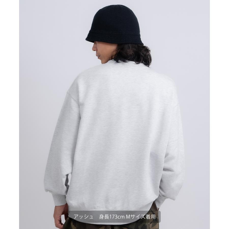 トレーナー メンズ SIDEWAY STANCE サイドウェイスタンス 裏毛 スウェットトレーナー シガレットプリント アメカジ ストリート カジュアル 韓国 古着 | improves | 08