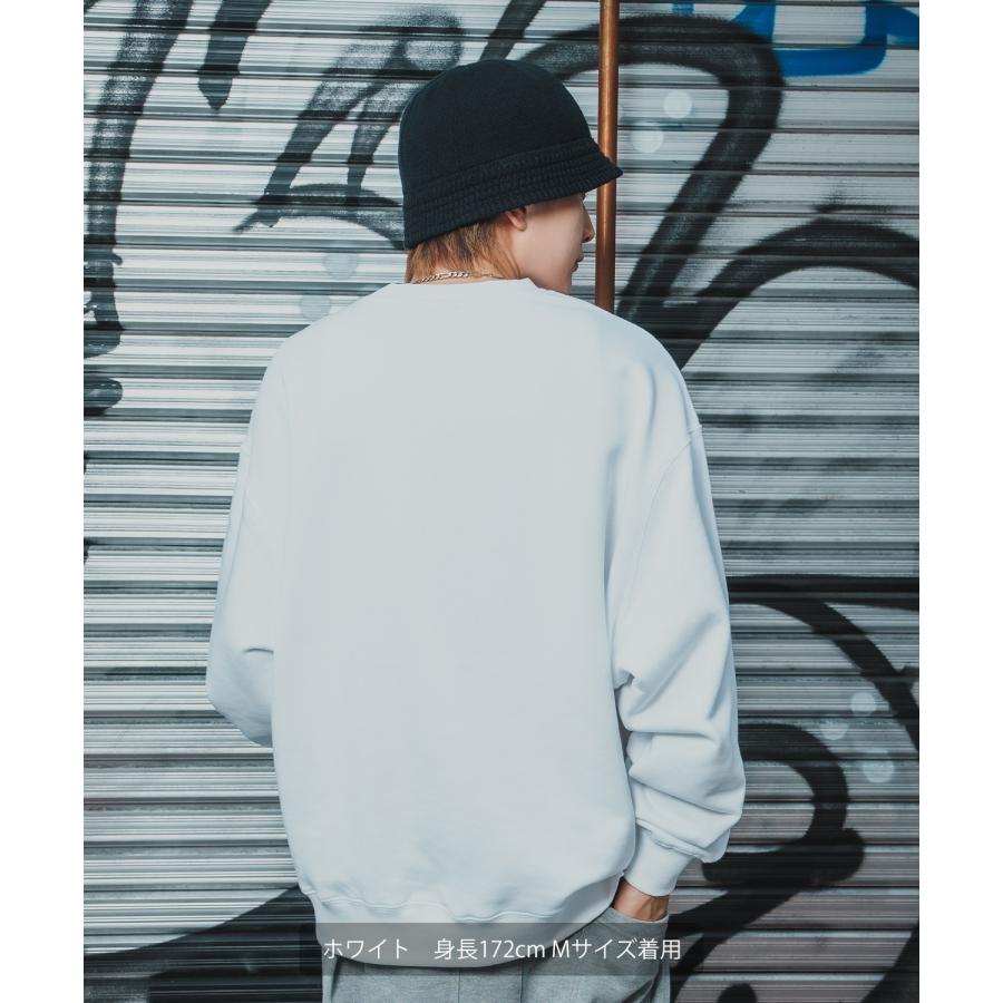 トレーナー メンズ SIDEWAY STANCE サイドウェイスタンス 裏毛 スウェットトレーナー POPフォトプリント アメカジ ストリート カジュアル 韓国 古着 | improves | 14