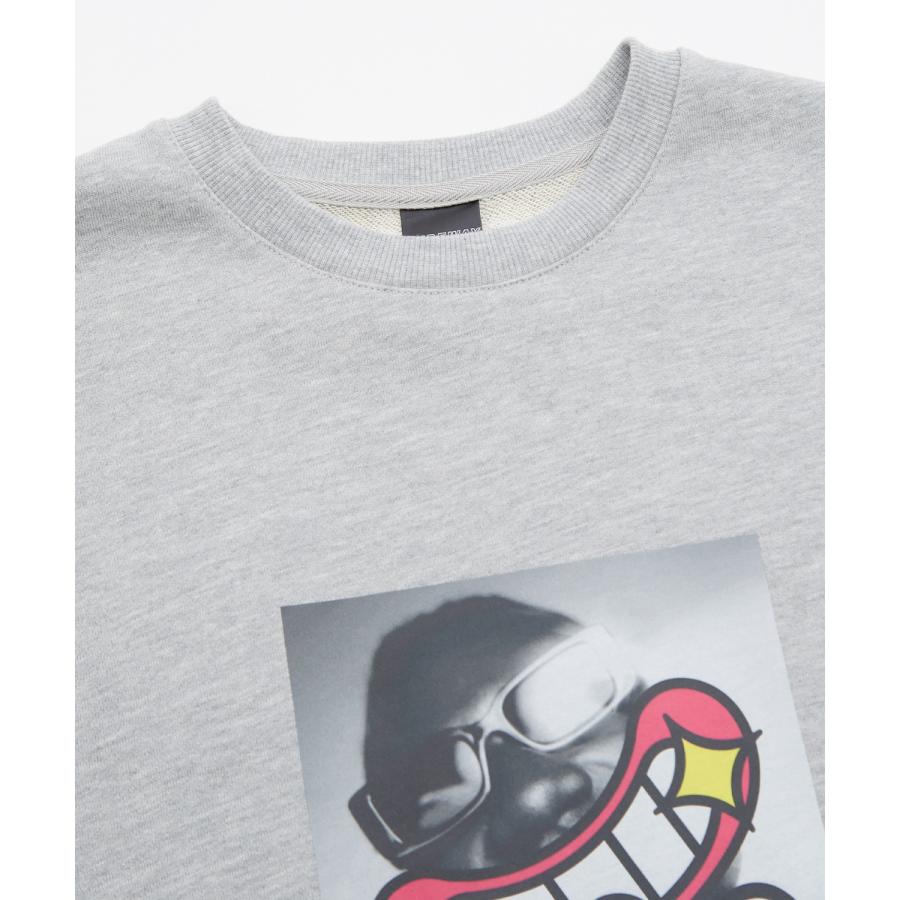 トレーナー メンズ SIDEWAY STANCE サイドウェイスタンス 裏毛 スウェットトレーナー POPフォトプリント アメカジ ストリート カジュアル 韓国 古着 | improves | 16