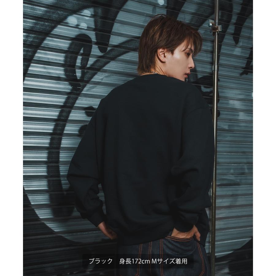 トレーナー メンズ SIDEWAY STANCE サイドウェイスタンス 裏毛 スウェットトレーナー POPフォトプリント アメカジ ストリート カジュアル 韓国 古着 | improves | 06