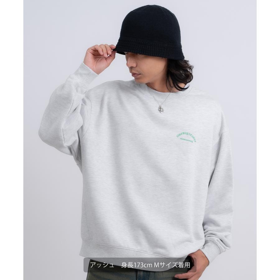 トレーナー メンズ SIDEWAY STANCE サイドウェイスタンス 裏毛 スウェットトレーナー スパイダースカル アメカジ ストリート カジュアル 韓国 古着 | improves | 08