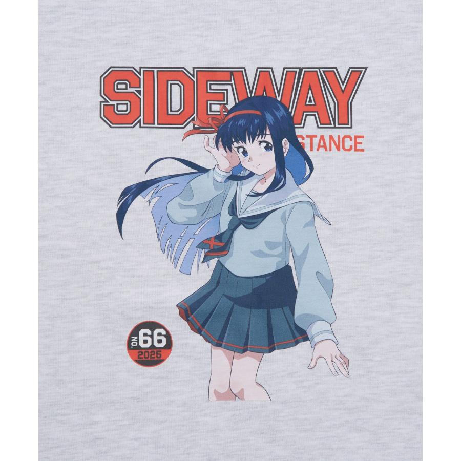 トレーナー メンズ SIDEWAY STANCE サイドウェイスタンス 裏毛 スウェットトレーナー 90s漫画プリント アメカジ ストリート カジュアル 韓国 古着 | improves | 16