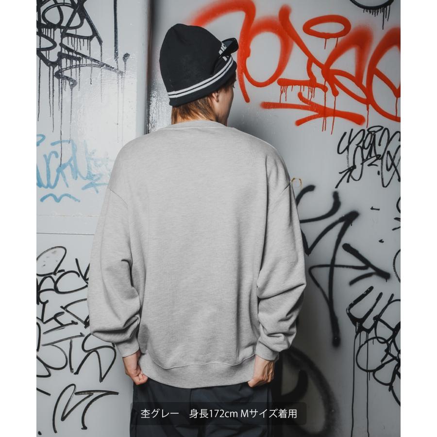 トレーナー メンズ SIDEWAY STANCE サイドウェイスタンス 裏毛 スウェットトレーナー 90s漫画プリント アメカジ ストリート カジュアル 韓国 古着 | improves | 09