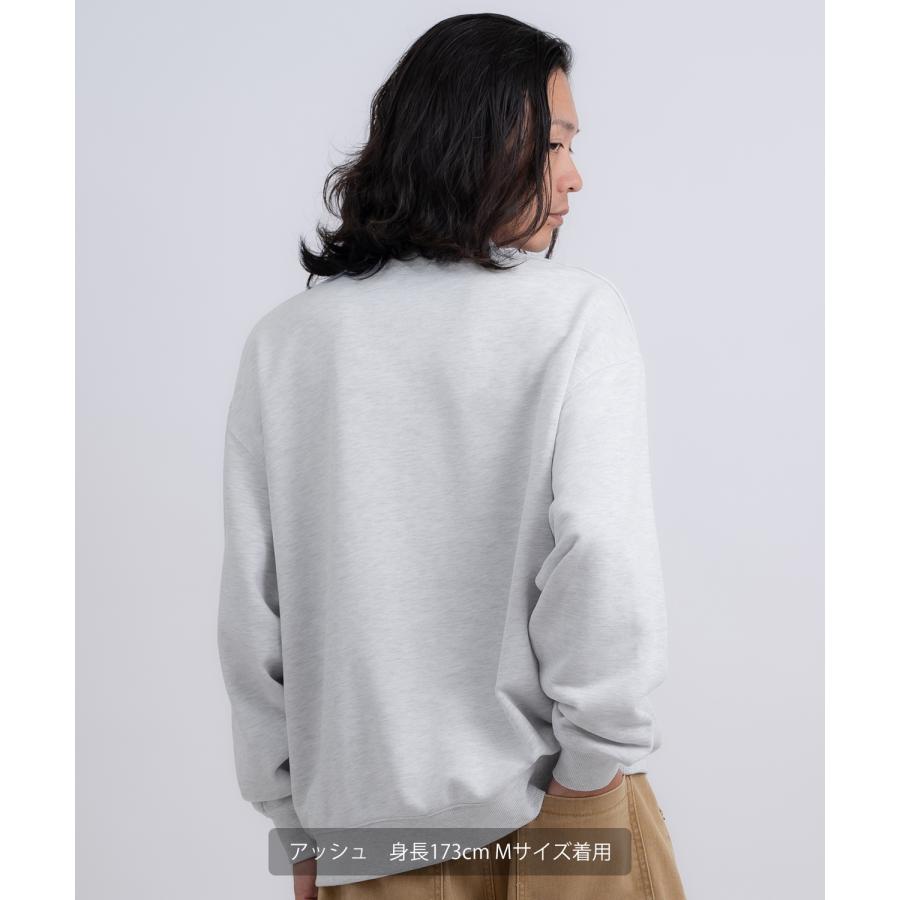 トレーナー メンズ SIDEWAY STANCE サイドウェイスタンス 裏毛 スウェットトレーナー レトロウーマン アメカジ ストリート カジュアル 韓国 古着 | improves | 09