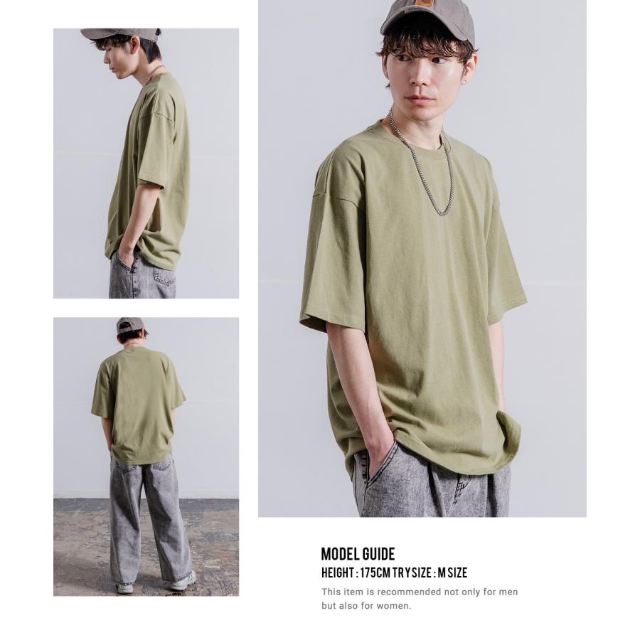 Tシャツ メンズ SIDEWAY STANCE サイドウェイスタンス 無地 半袖 カットソー 大きめ アメカジ カジュアル スケーター ストリート 古着MIX 韓国ファッション | improves | 17