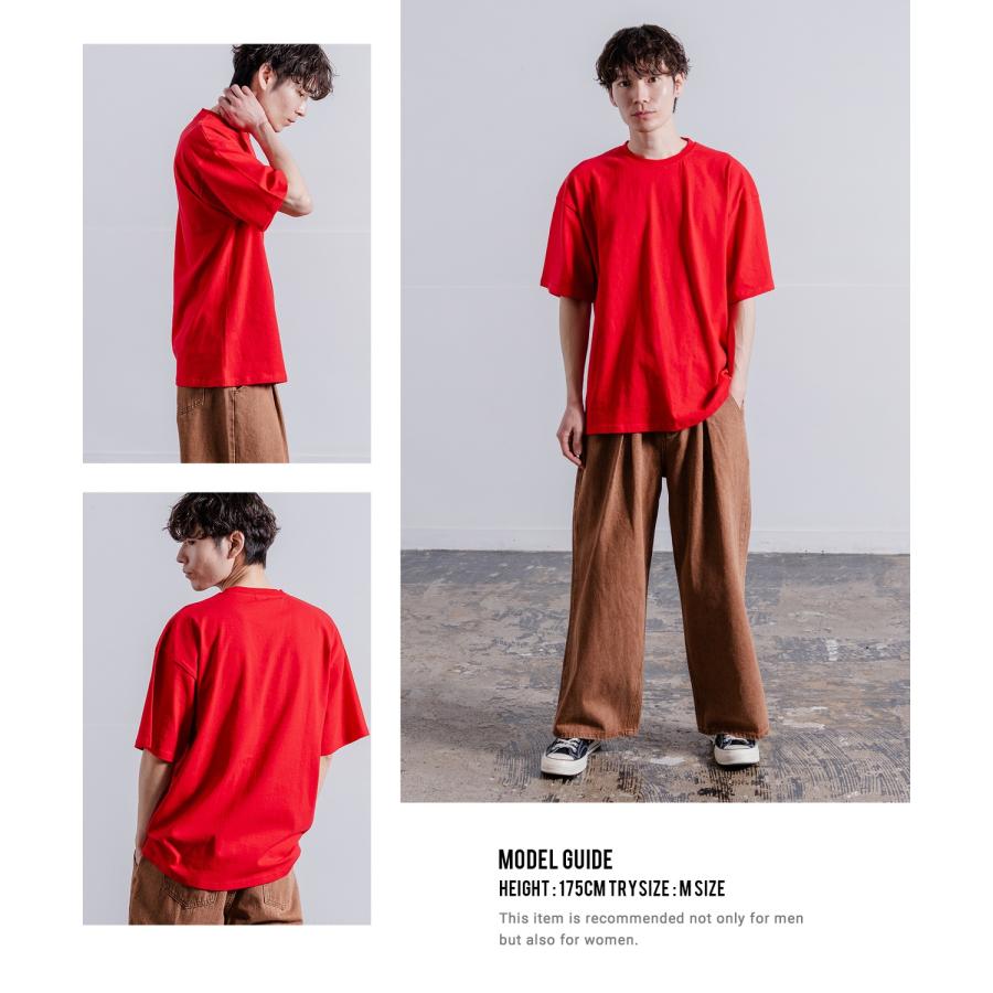 Tシャツ メンズ SIDEWAY STANCE サイドウェイスタンス 無地 半袖 カットソー 大きめ アメカジ カジュアル スケーター ストリート 古着MIX 韓国ファッション | improves | 23