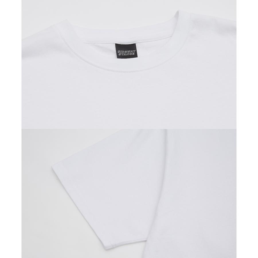 Tシャツ メンズ SIDEWAY STANCE サイドウェイスタンス 無地 半袖 カットソー 大きめ アメカジ カジュアル スケーター ストリート 古着MIX 韓国ファッション | improves | 26
