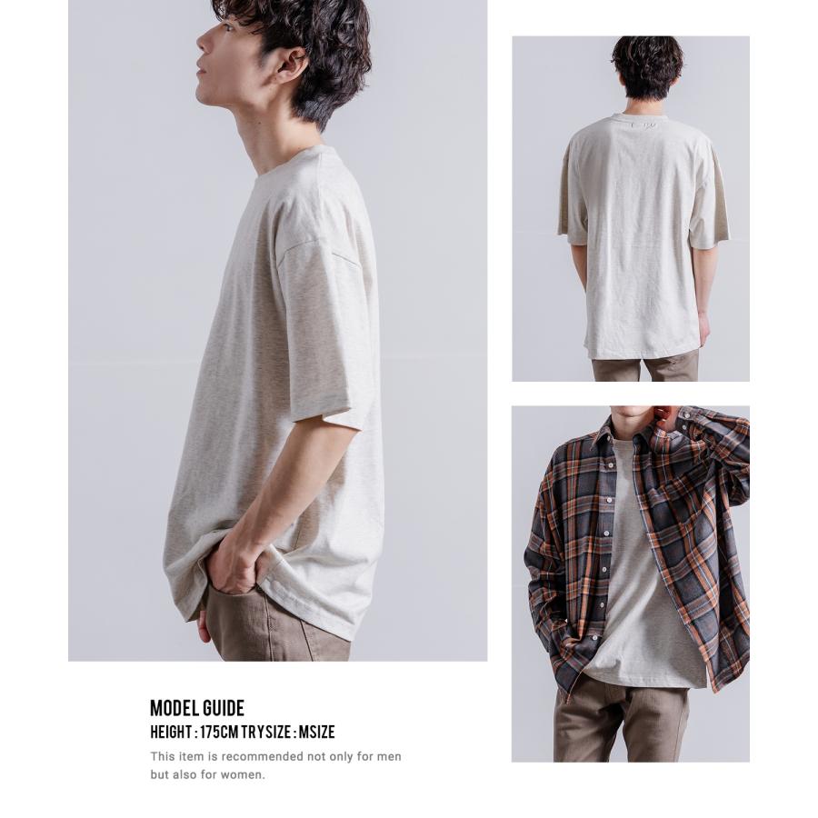 Tシャツ メンズ SIDEWAY STANCE サイドウェイスタンス 無地 半袖 カットソー 大きめ アメカジ カジュアル スケーター ストリート 古着MIX 韓国ファッション | improves | 13