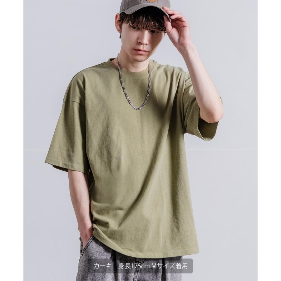 Tシャツ メンズ SIDEWAY STANCE サイドウェイスタンス 無地 半袖 カットソー 大きめ アメカジ カジュアル スケーター ストリート 古着MIX 韓国ファッション | improves | 16