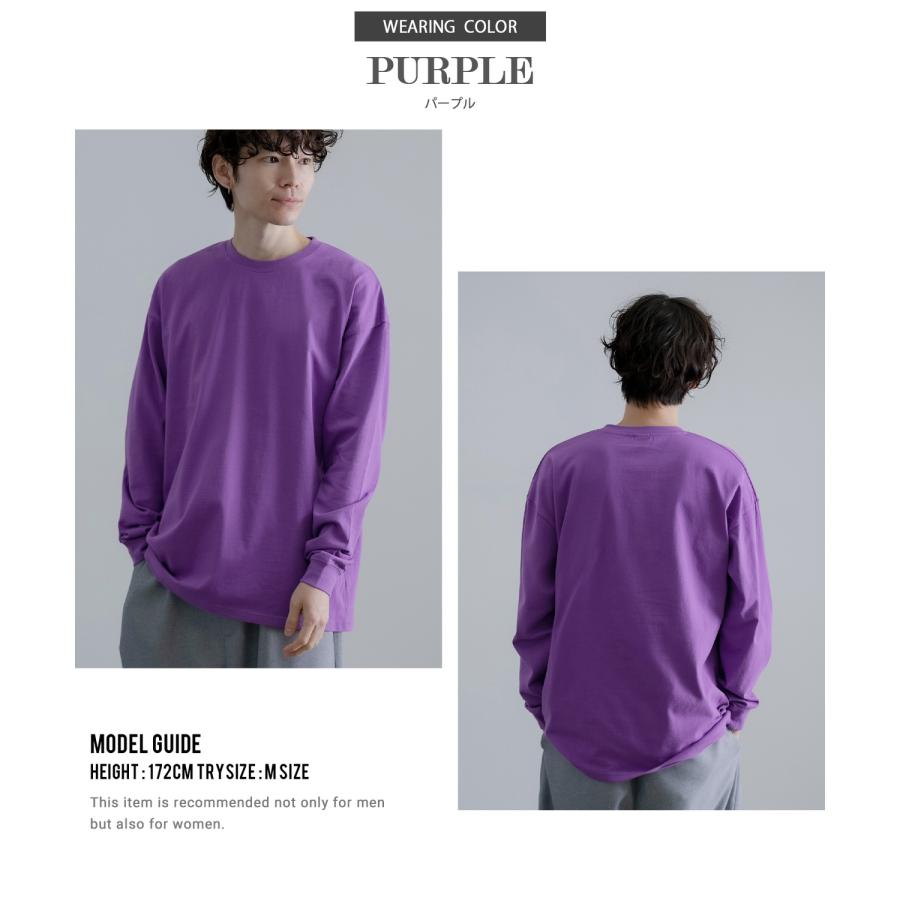 Tシャツ メンズ SIDEWAY STANCE サイドウェイスタンス 無地 ロンT カットソー 大きめ アメカジ カジュアル スケーター ストリート 古着MIX 韓国ファッション | improves | 11