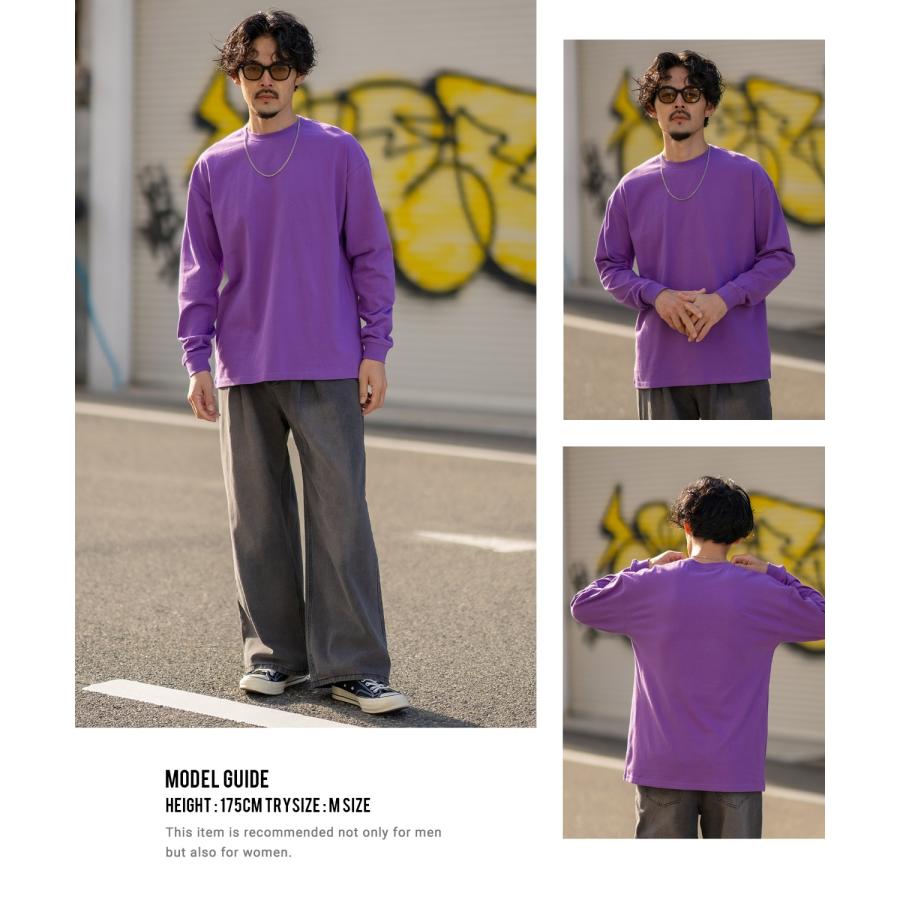 Tシャツ メンズ SIDEWAY STANCE サイドウェイスタンス 無地 ロンT カットソー 大きめ アメカジ カジュアル スケーター ストリート 古着MIX 韓国ファッション | improves | 12