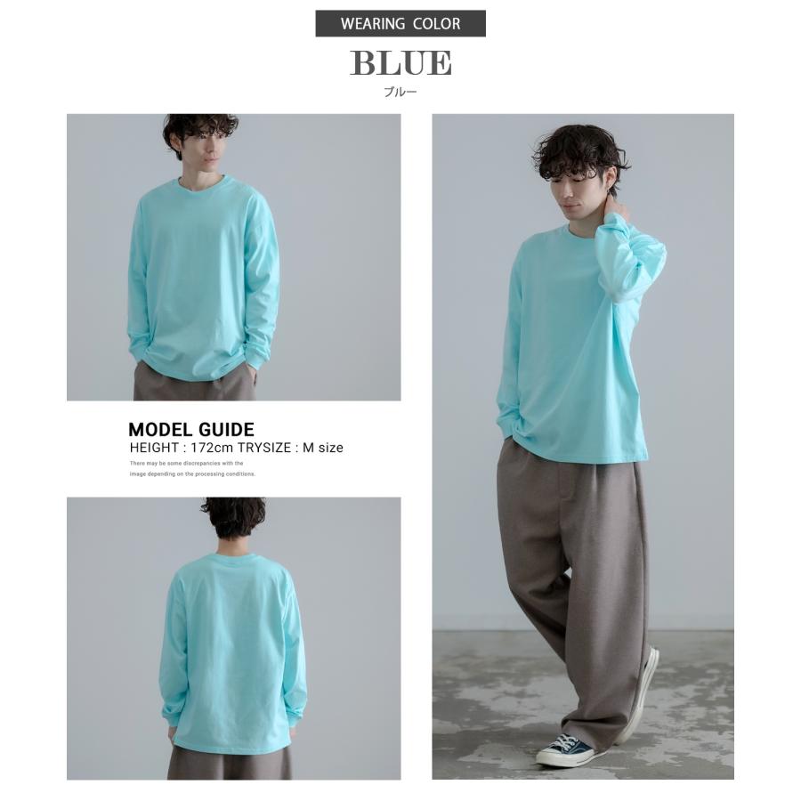 Tシャツ メンズ SIDEWAY STANCE サイドウェイスタンス 無地 ロンT カットソー 大きめ アメカジ カジュアル スケーター ストリート 古着MIX 韓国ファッション | improves | 15