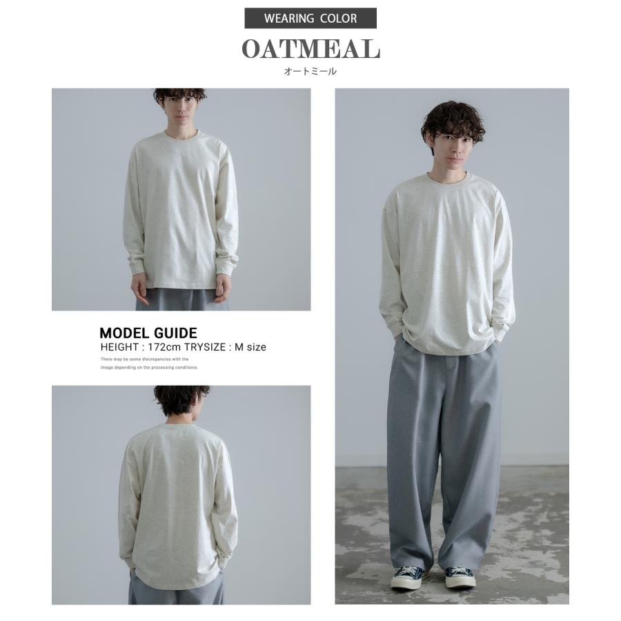 Tシャツ メンズ SIDEWAY STANCE サイドウェイスタンス 無地 ロンT カットソー 大きめ アメカジ カジュアル スケーター ストリート 古着MIX 韓国ファッション | improves | 05