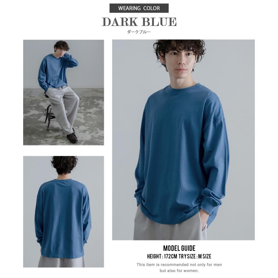 Tシャツ メンズ SIDEWAY STANCE サイドウェイスタンス 無地 ロンT カットソー 大きめ アメカジ カジュアル スケーター ストリート 古着MIX 韓国ファッション | improves | 07